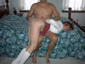 Amateur hard spanking - #13