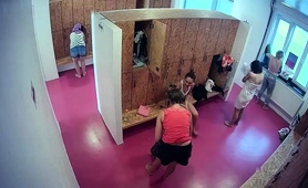 Hidden Cam Films Amateur Babes Undressing In A Locker Room