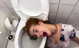 Submissive Young Redhead Slut Addicted To Cum And Piss