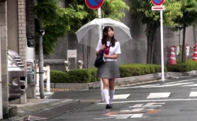 Alluring Japanese Babe Gets Treated Like A Slut In Public